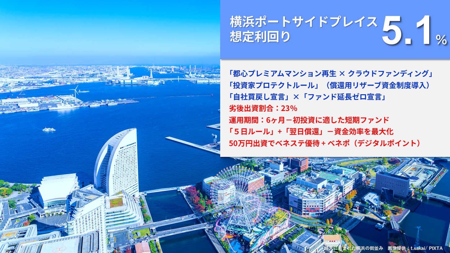 らくたま28号（横浜ポートサイドプレイス）