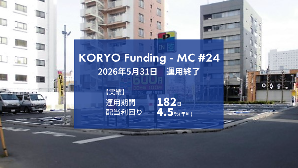 【先着】KORYO Funding－MC　#24