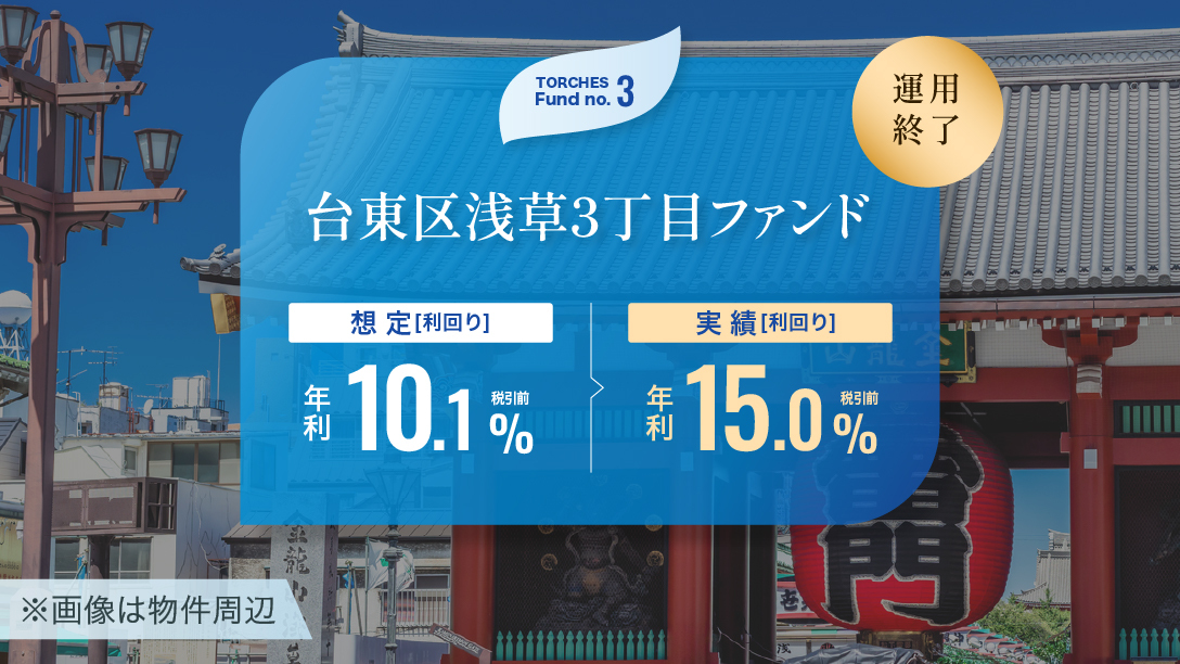 No.3 台東区浅草3丁目ファンド